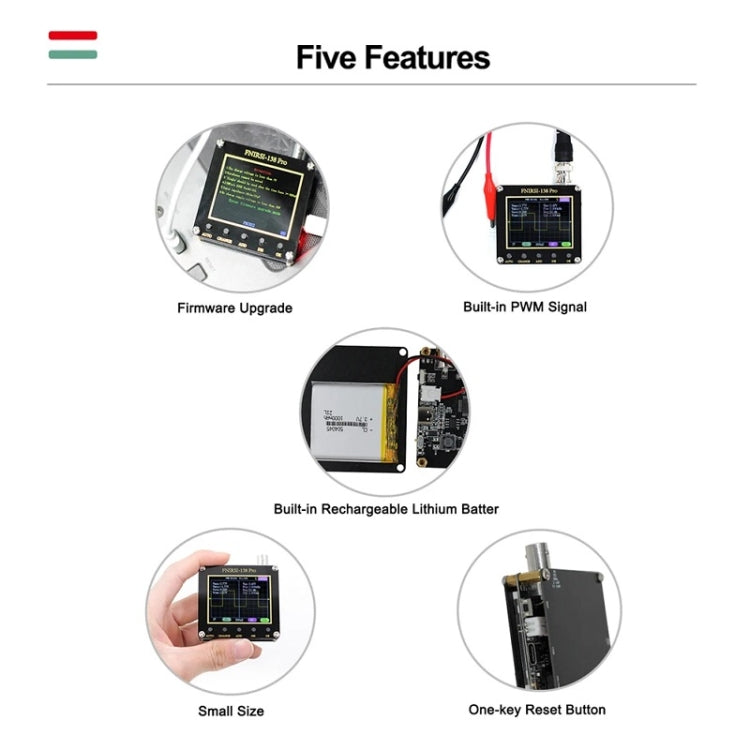 FNIRSI Handheld Small Teaching Maintenance Digital Oscilloscope