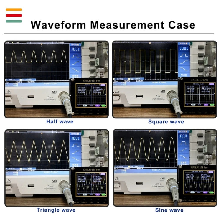 FNIRSI Handheld Small Teaching Maintenance Digital Oscilloscope