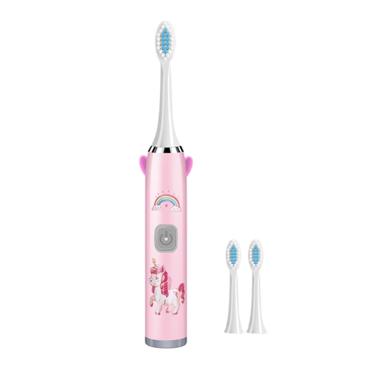 USB Charging Fully Automatic Ultrasonic Cartoon Children Electric Toothbrush My Store