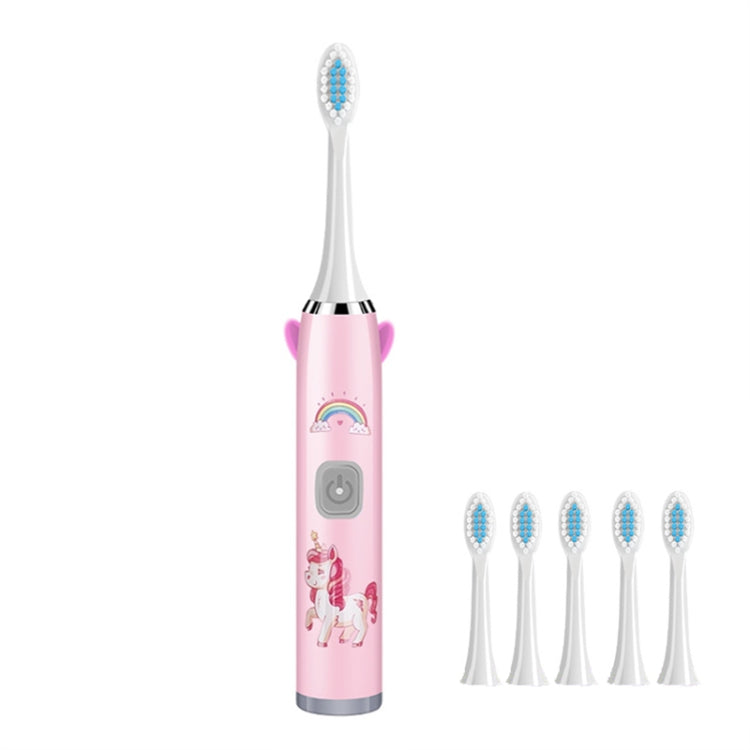 USB Charging Fully Automatic Ultrasonic Cartoon Children Electric Toothbrush My Store