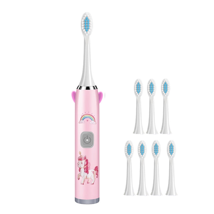 USB Charging Fully Automatic Ultrasonic Cartoon Children Electric Toothbrush My Store