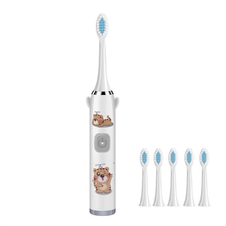 USB Charging Fully Automatic Ultrasonic Cartoon Children Electric Toothbrush My Store