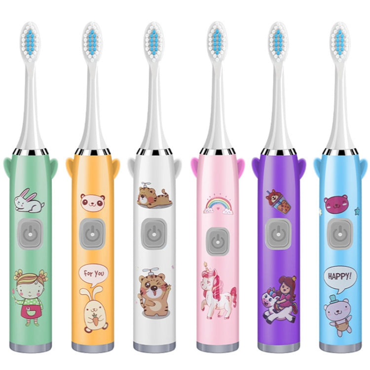 USB Charging Fully Automatic Ultrasonic Cartoon Children Electric Toothbrush My Store