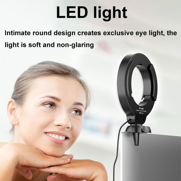 YRing48 4-Inch 48LEDs Laptop Camera Video Conference Live Beauty Ring Fill Light Reluova