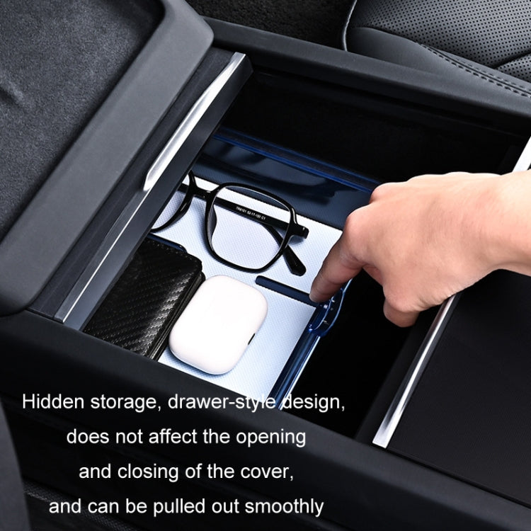 For 2023.9 Tesla Model3 Silicone Double-Layer Storage Box ÎҵÄÉ̵ê