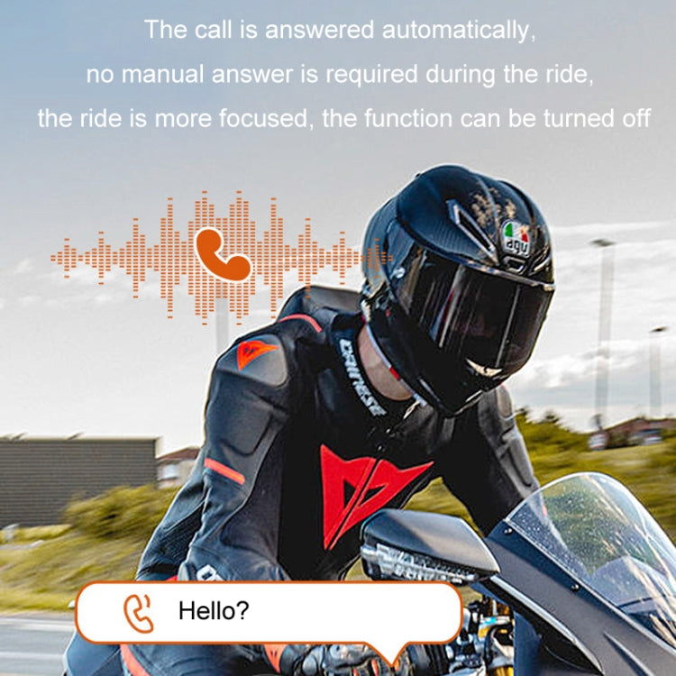 Motorcycle Helmet Bluetooth 5.0 Stereo Music Cycling Headphones Reluova