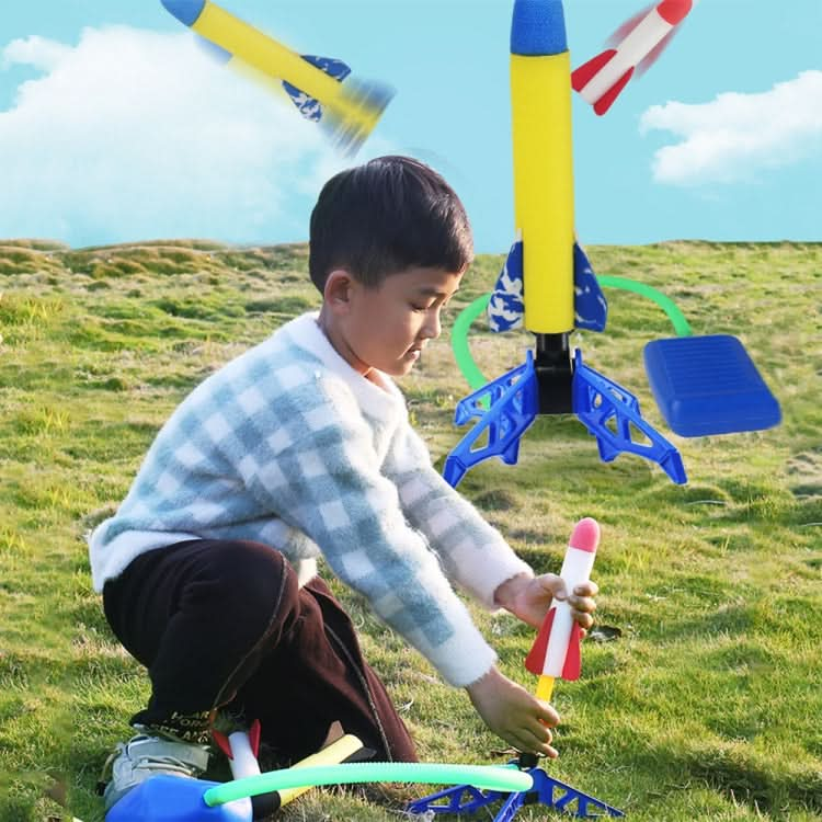 Outdoors Children Stepping-on Rockets Pop-up Rocket Toy Reluova