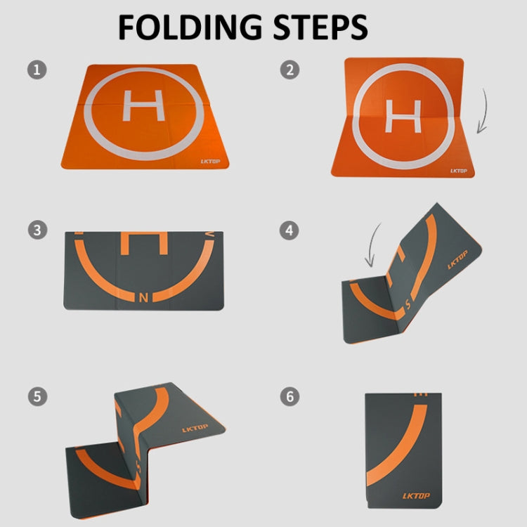 Drone Universal Landing Pad Double-sided Waterproof Foldable RC Aircraft Launch Mat My Store