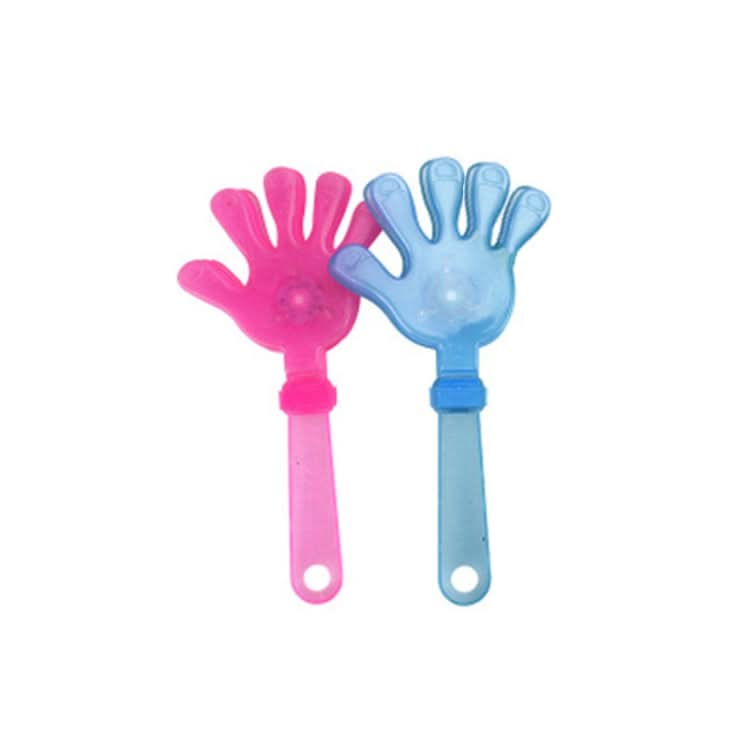 2pcs Luminous Clap Slap Palm Flash Cheering Event Props, Random Color Delivery Reluova