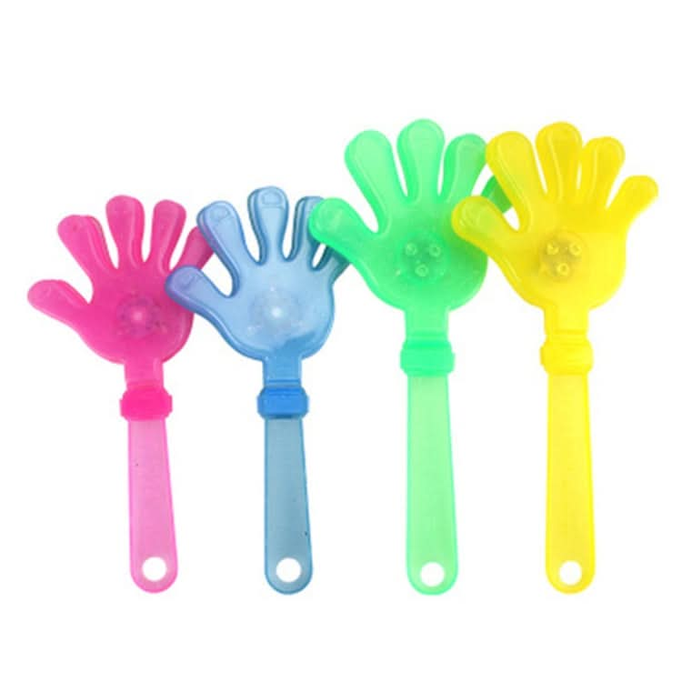 2pcs Luminous Clap Slap Palm Flash Cheering Event Props, Random Color Delivery Reluova