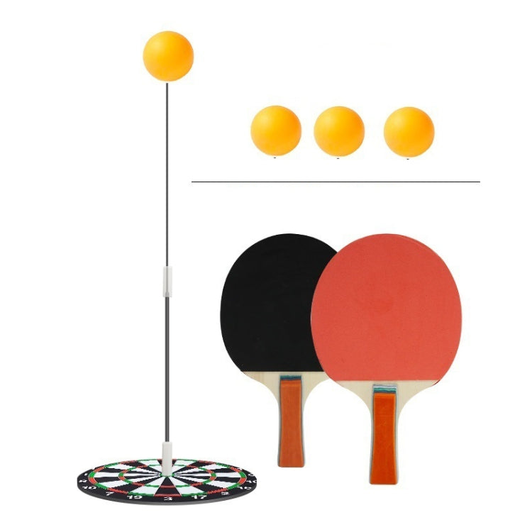 Table Tennis Training Equipment Household Childrens Sparring Coaching Base With Wood Bats