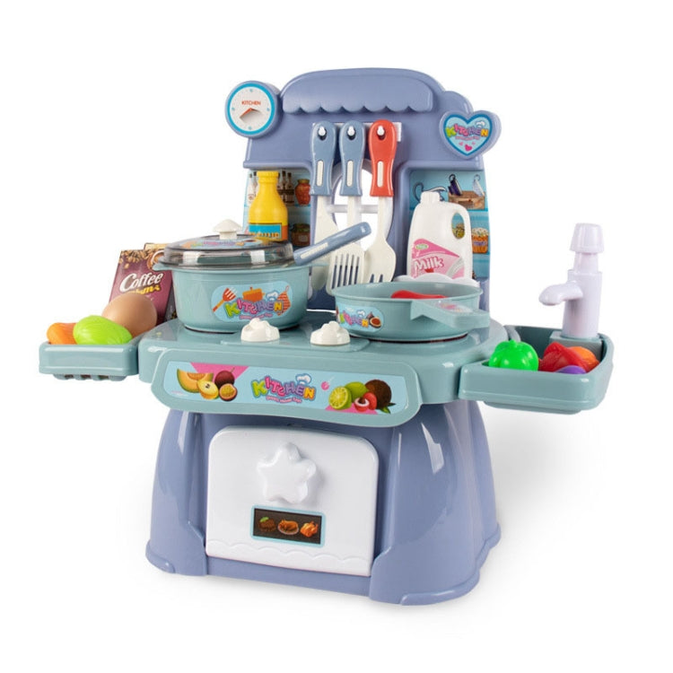 24 In 1 Childre Mini Kitchen Toys Girls Simulation Play House Cooking Kitchen Set Reluova