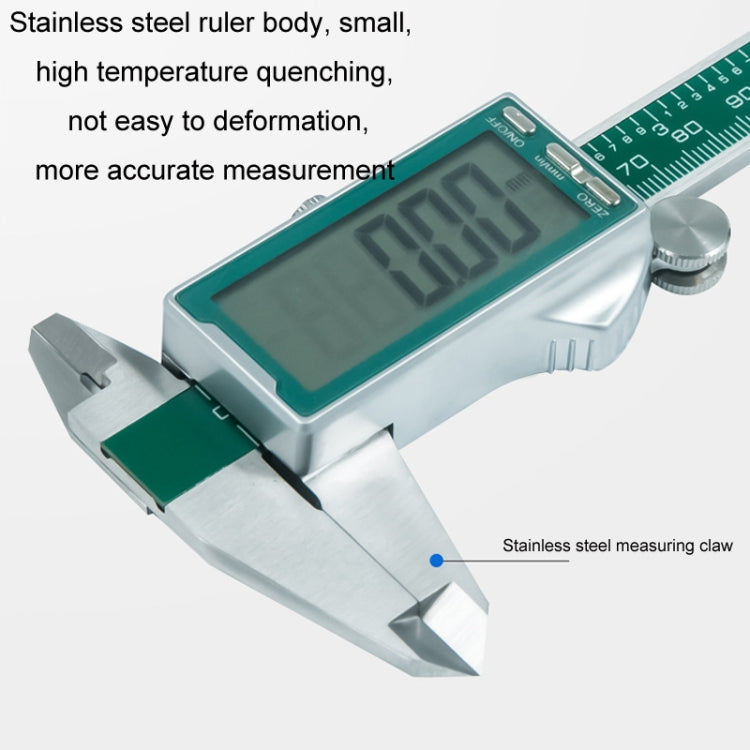 Stainless Steel Full Screen Digital Display Vernier Caliper My Store