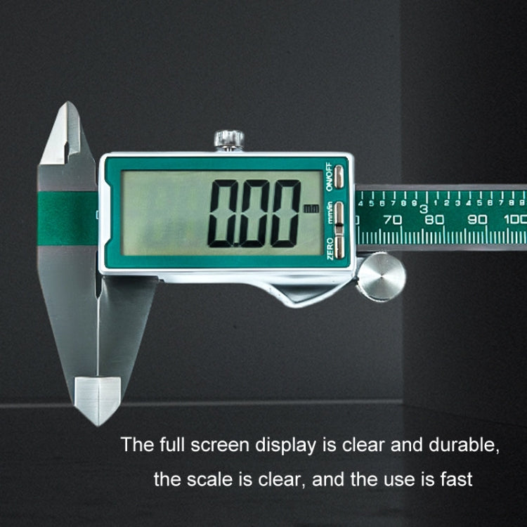 Stainless Steel Full Screen Digital Display Vernier Caliper My Store