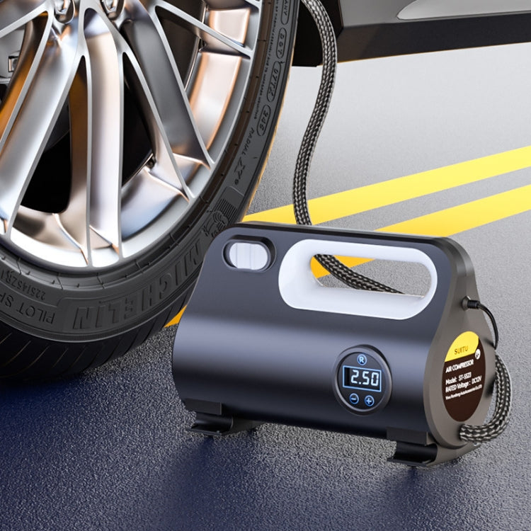 SUITU ST-5523 Vehicle Portable Pneumatic Pump With Cable Powerful Automobile Tire Inflator ÎҵÄÉ̵ê