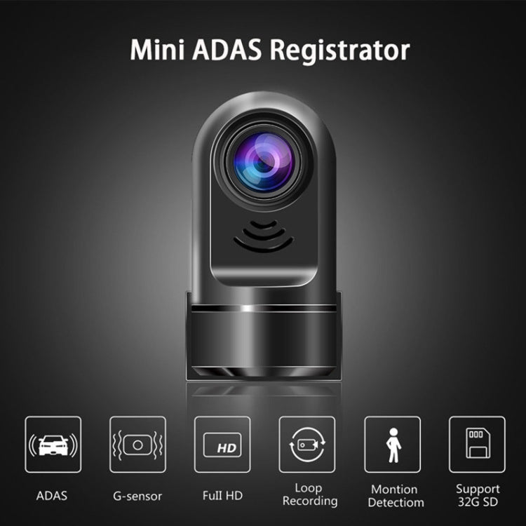 720P High Definition Android Navigation Car Recorder USB Connection ADAS Driving Alert System Logger-Reluova