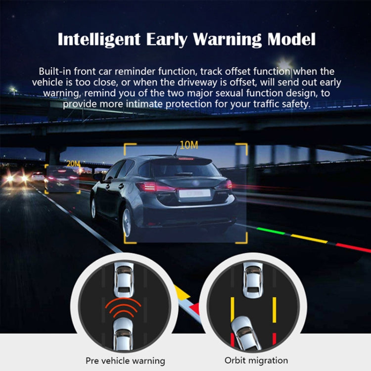 720P High Definition Android Navigation Car Recorder USB Connection ADAS Driving Alert System Logger