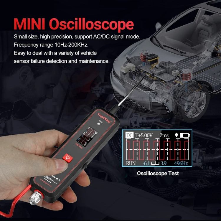 JDiag Mini Circuit Tester AC/DC Detection Multi-function Oscilloscope ÎҵÄÉ̵ê