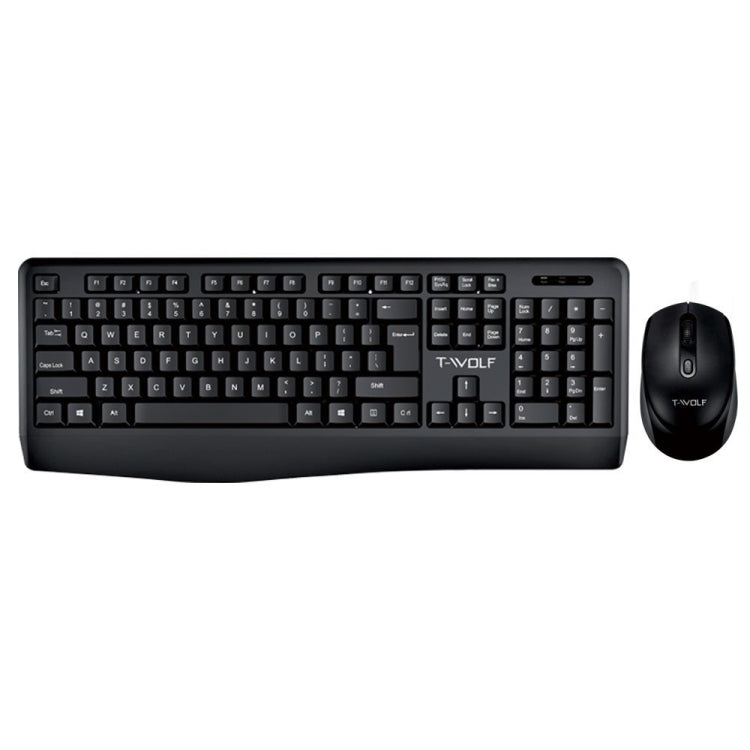 T-WOLF TF-100 2.4G Bluetooth Laptop Office Wireless Keyboard and Mouse Set My Store