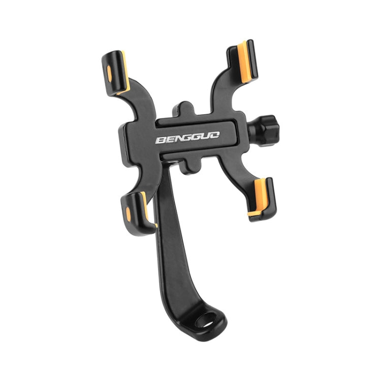 BENGGUO Bicycle Aluminum Alloy Four-claw Cycling Mobile Phone Holder Reluova