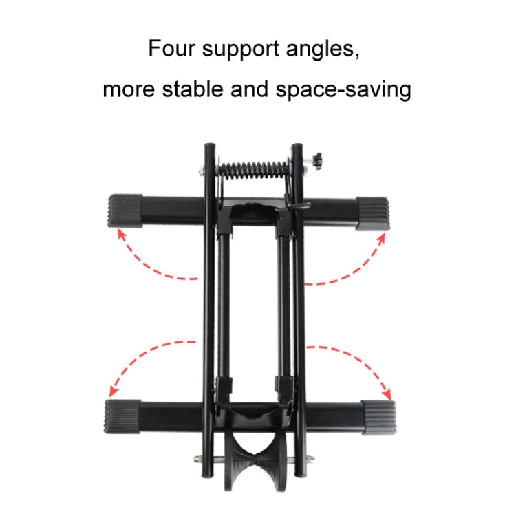 Bicycle Folding Parking Display Stand Portable Maintenance Support Stand Reluova