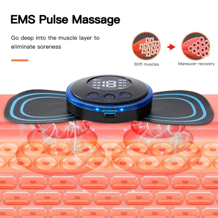 SC-195B Mini Cervical Massage Stickers EMS Pulse Meridian Therapy Instrument