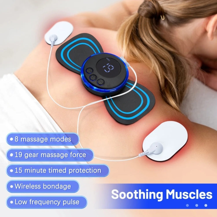 SC-195B Mini Cervical Massage Stickers EMS Pulse Meridian Therapy Instrument My Store