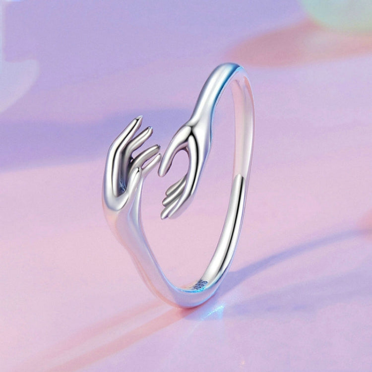 S925 Sterling Silver Guard Open Adjustable Ring My Store