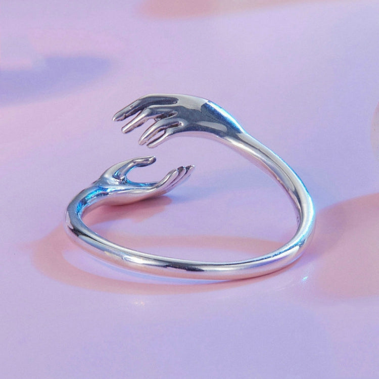 S925 Sterling Silver Guard Open Adjustable Ring My Store