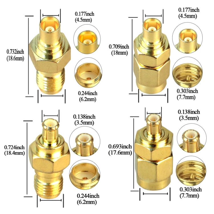 High Frequency Coaxial Connector Antenna Rotating Joint Reluova