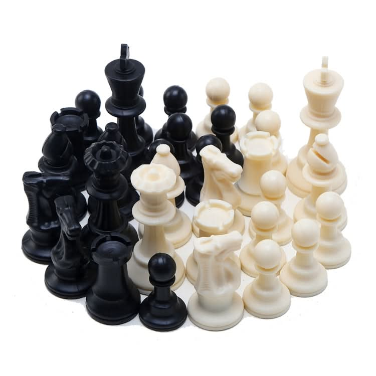 32pcs /Set Plastic Chess Pieces Without Chess Board Reluova