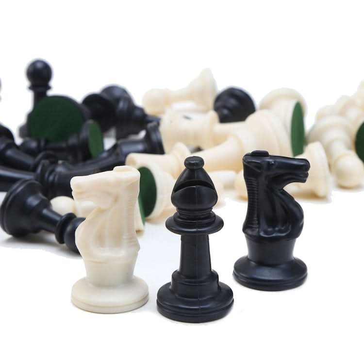 32pcs /Set Plastic Chess Pieces Without Chess Board Reluova