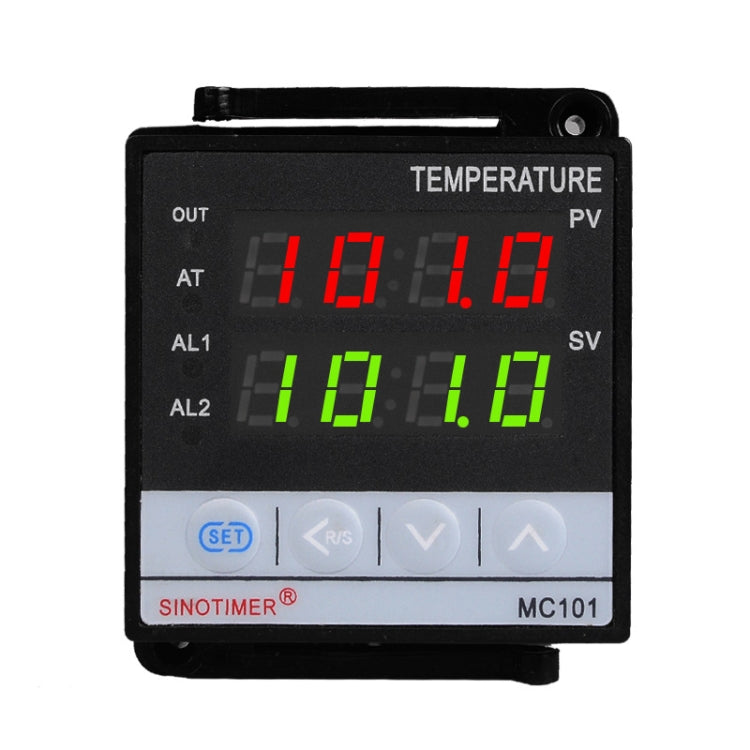 SINOTIMER MC101 Universal Input Short Case PID Intelligent Temperature Controller Meter Heating Cooling Relay SSR Solid State Output Reluova