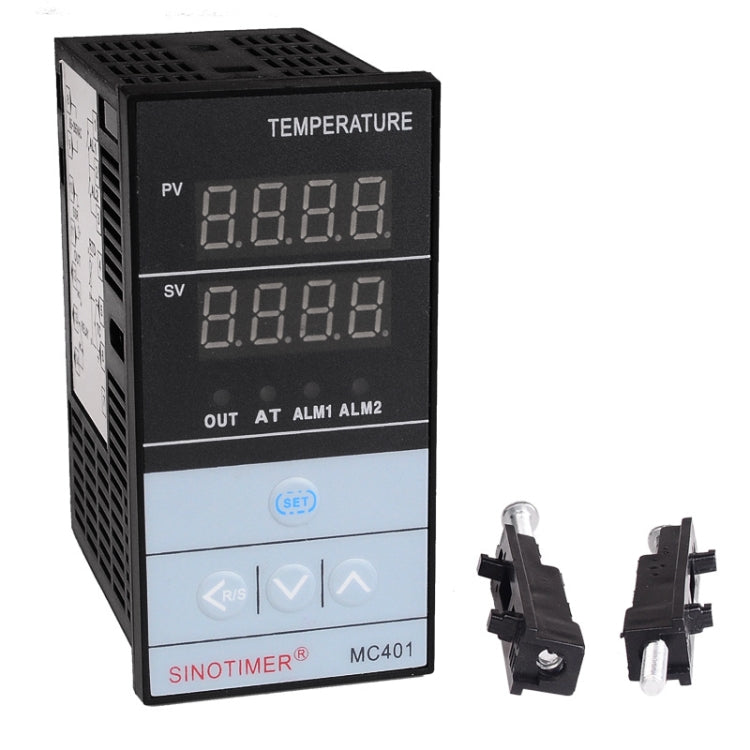 SINOTIMER MC401 Universal Input Short Case PID Intelligent Temperature Controller Meter Heating Cooling Relay SSR Solid State Output Reluova