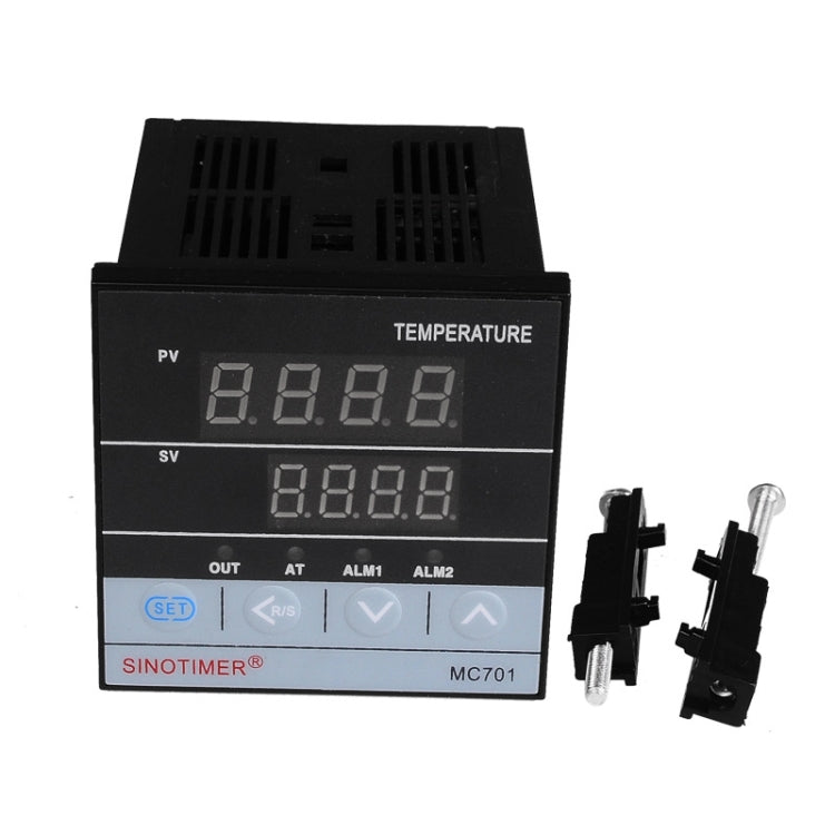 SINOTIMER MC701 Universal Input Short Case PID Intelligent Temperature Controller Meter Heating Cooling Relay SSR Solid State Output Reluova