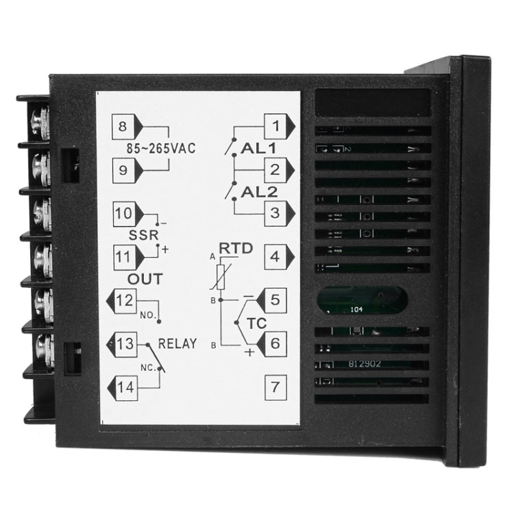 SINOTIMER MC701 Universal Input Short Case PID Intelligent Temperature Controller Meter Heating Cooling Relay SSR Solid State Output Reluova