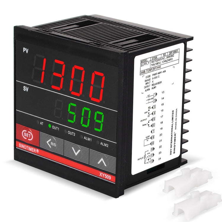 SINOTIMER XY509 Smart Temperature Control Instrument Short Case PID Heating Relay SSR Solid State Output Reluova