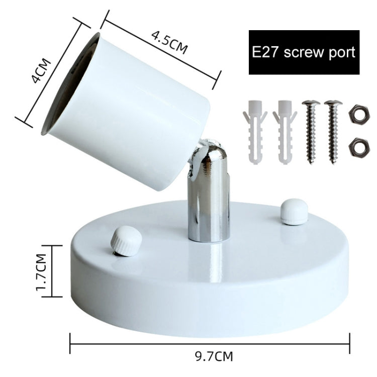 E27 Screw Mount Metal Retro Universal Lampholder Lamp Fittings My Store