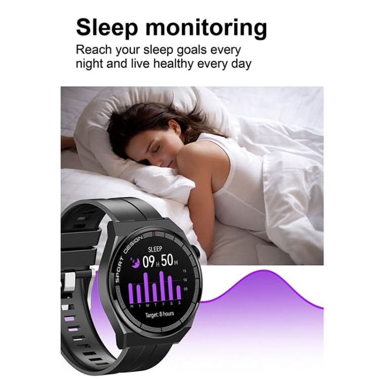 GT3Pro 1.28-Inch Health Monitoring Bluetooth Call Smart Watch With NFC