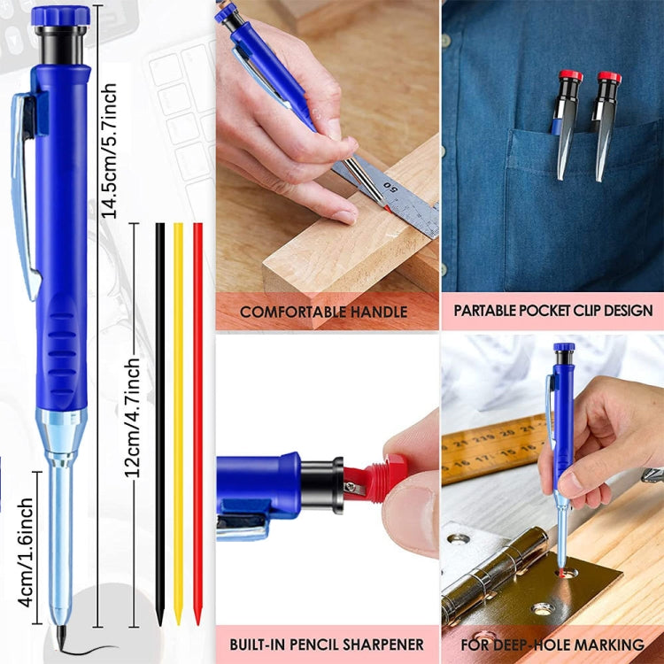 Metal Long Tip Deep Hole Woodworking Pencil Quick Dry Marker My Store