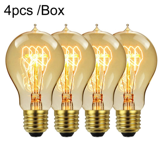 4pcs /Box A60 LED Antique Lamp Vintage Decorative Illumination Light Bulb-Reluova