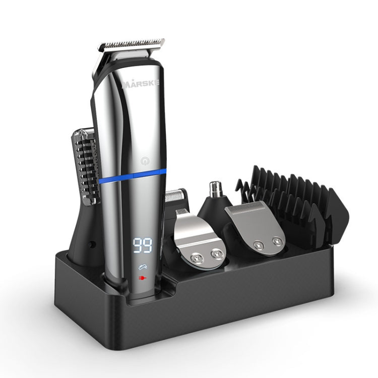 MARSKE 6 In 1 Hair Clipper Grooming Set Rechargeable Razor Carving Nose Hair Trimmer My Store