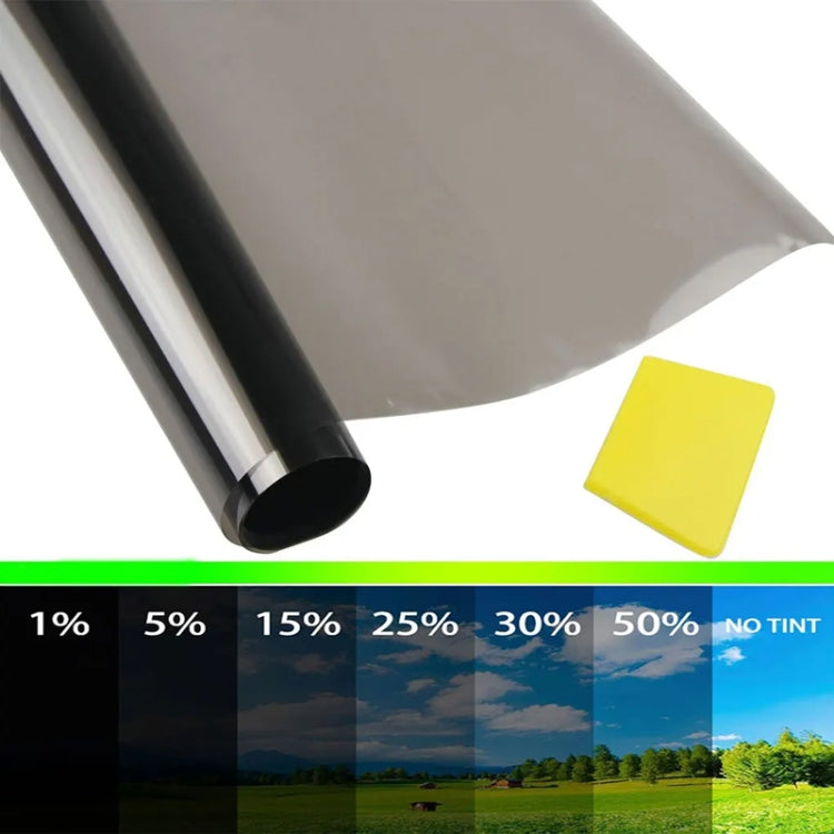 50cm x 3m Car Glass Sun Protection Heat Insulation Solar Translucent Film-Reluova