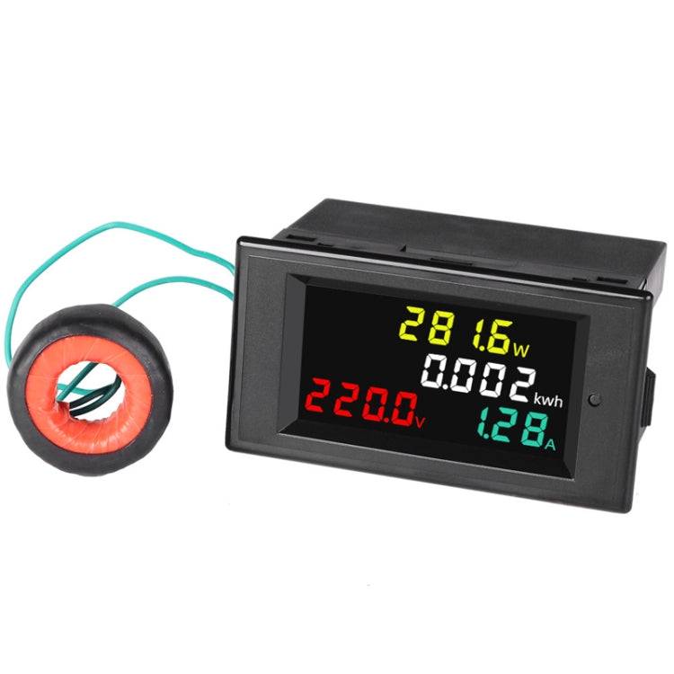 SINOTIMER SPM002 Liquid Crystals AC Digital Voltage And Current Meter Power Monitor Reluova