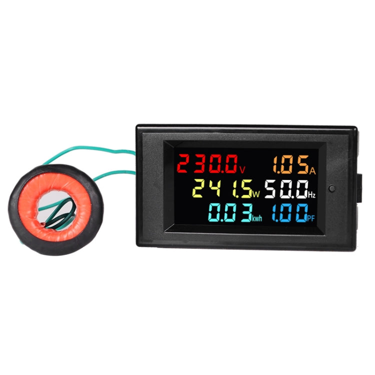 SINOTIMER SPM003 AC LED Digital Voltmeter Frequency Factors Meter Power Monitor Reluova