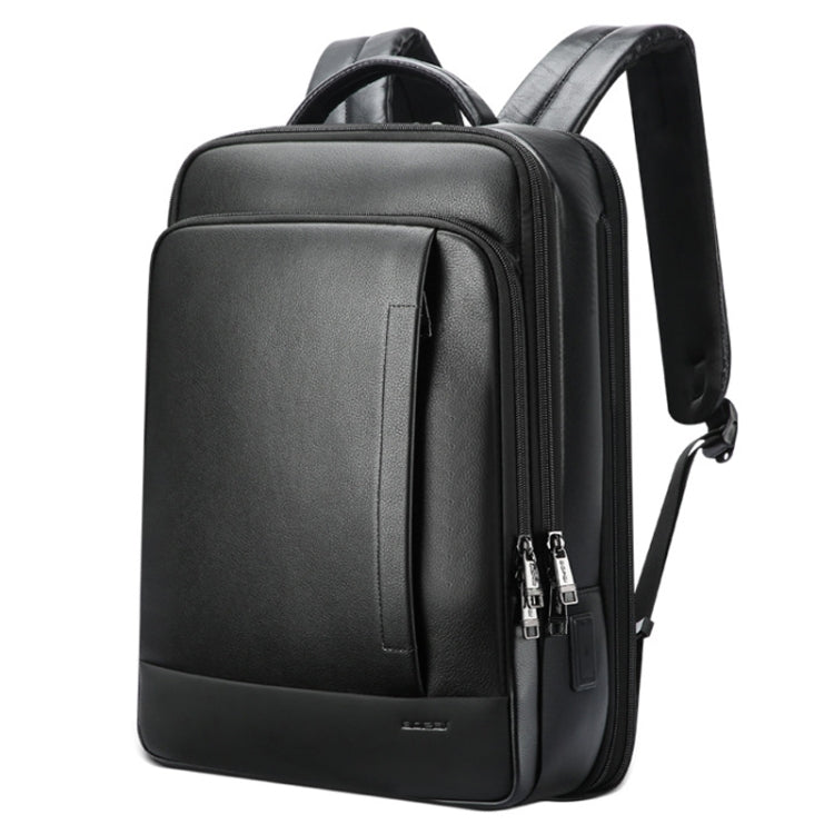 Bopai Large-Capacity Waterproof Business Laptop Backpack With USB+Type-C Port