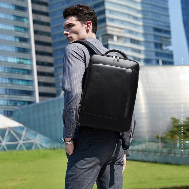 Bopai Large-Capacity Waterproof Business Laptop Backpack With USB+Type-C Port