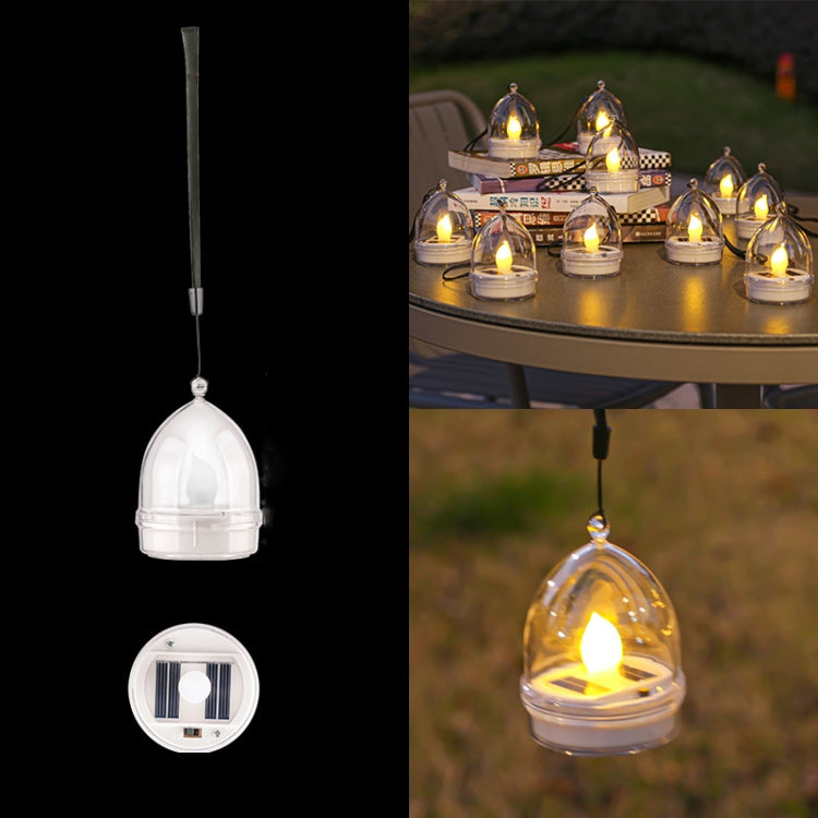 Solar Candle Light Outdoor Courtyard Villa Garden Waterproof Decoration Light