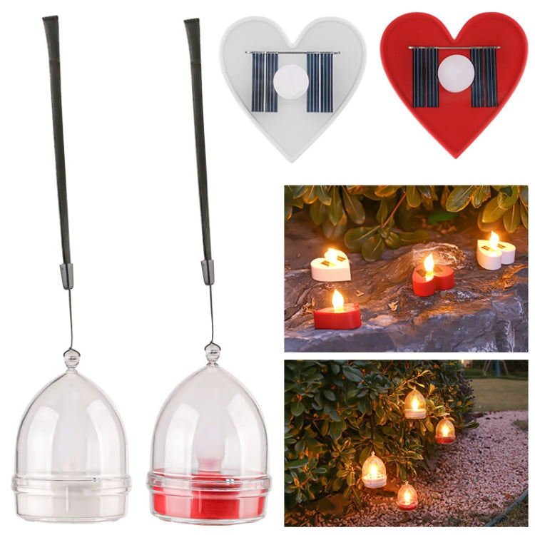 Solar Candle Light Outdoor Courtyard Villa Garden Waterproof Decoration Light