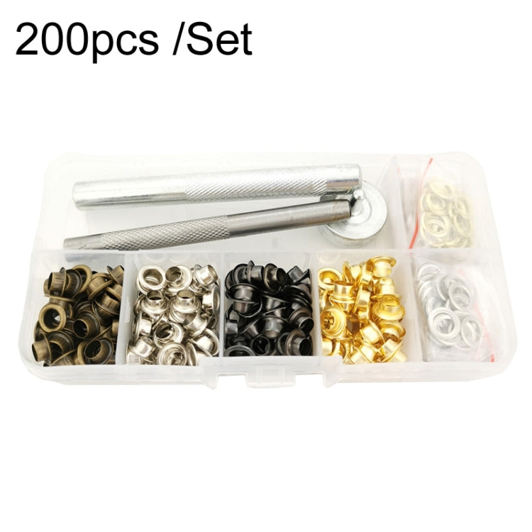 5mm Hollow Metal Copper Button Clothing Detachable Jeans Eye Buckles Replacement And Repair Kit